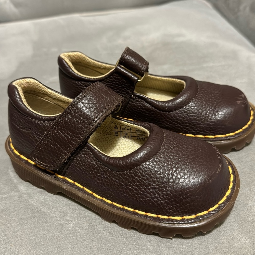 Dr Doc Martens 10733 Toddler Mary Jane Brown